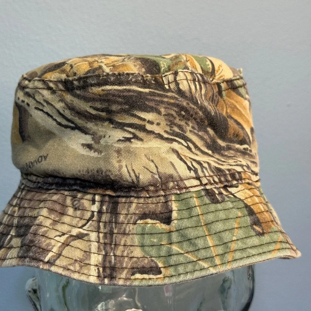 Vintage Advantage Camo GORE-TEX Bucket Hat Kids Woodland Camouflage‎ Waterproof